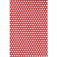 Kaydırmaz Kırmızı Bal Petek Paspas En:120cm