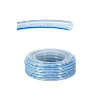 Süper Mavi PVC Şeffaf Örgülü 25 Metre